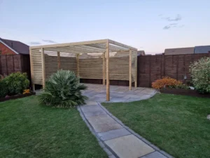 natural Sandstone path build in Stowupland
